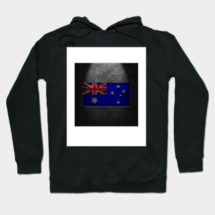 Australian Flag Stone Texture Hoodie